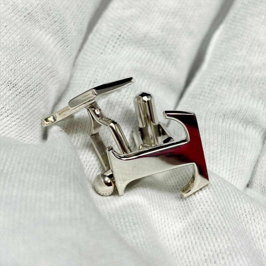 Tiffany & Co. - 新品仕上 廃盤 ティファニー Tロゴ カフス タイタック