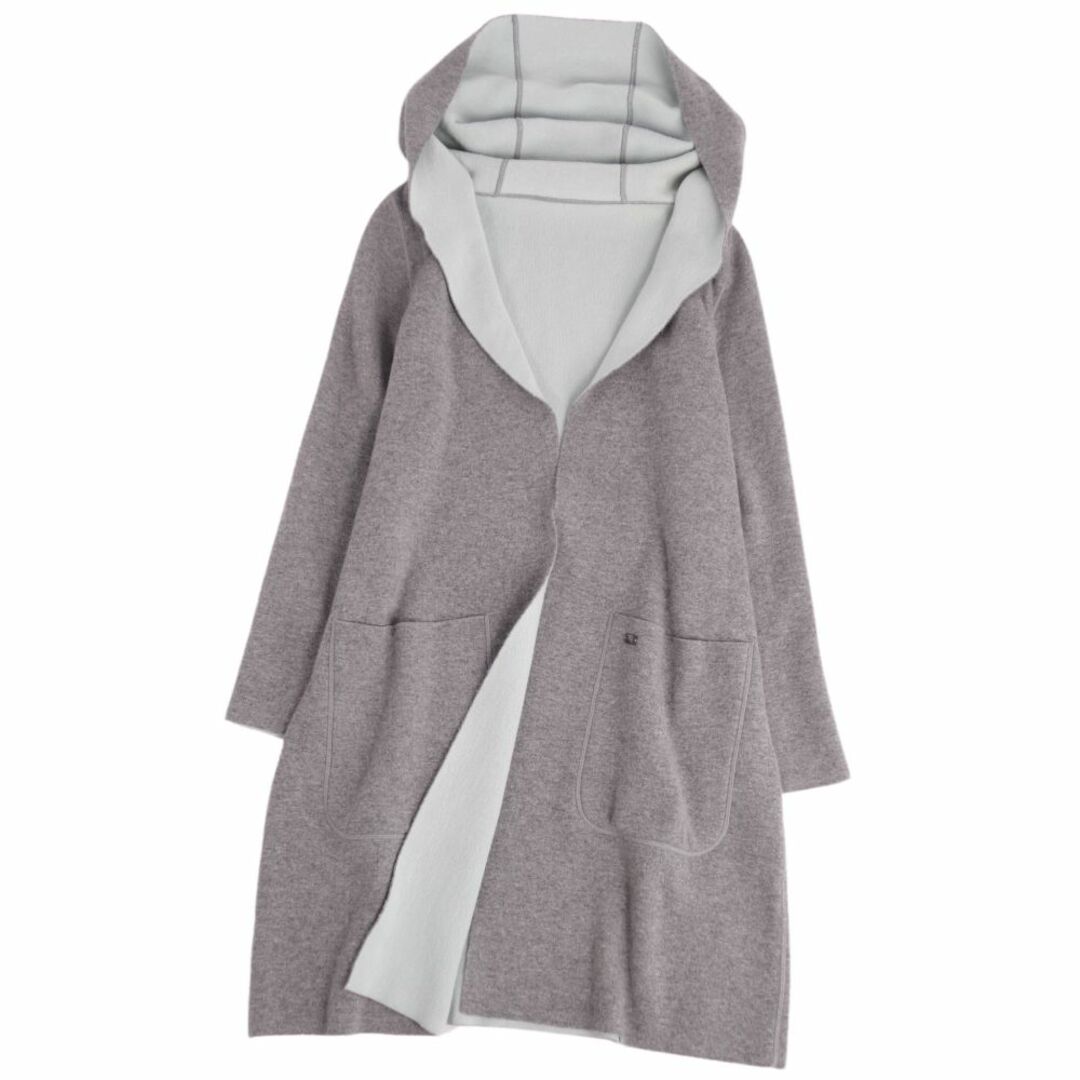 FOXEY - フォクシー FOXEY コート リバーシブル ロングコート カシミヤ