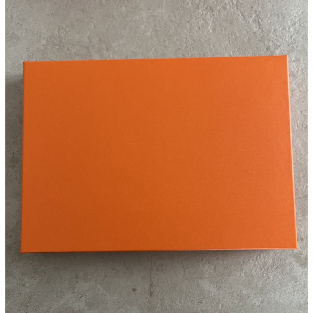 HERMES - エルメス ショップ袋&オレンジボックス マフラー（ストール