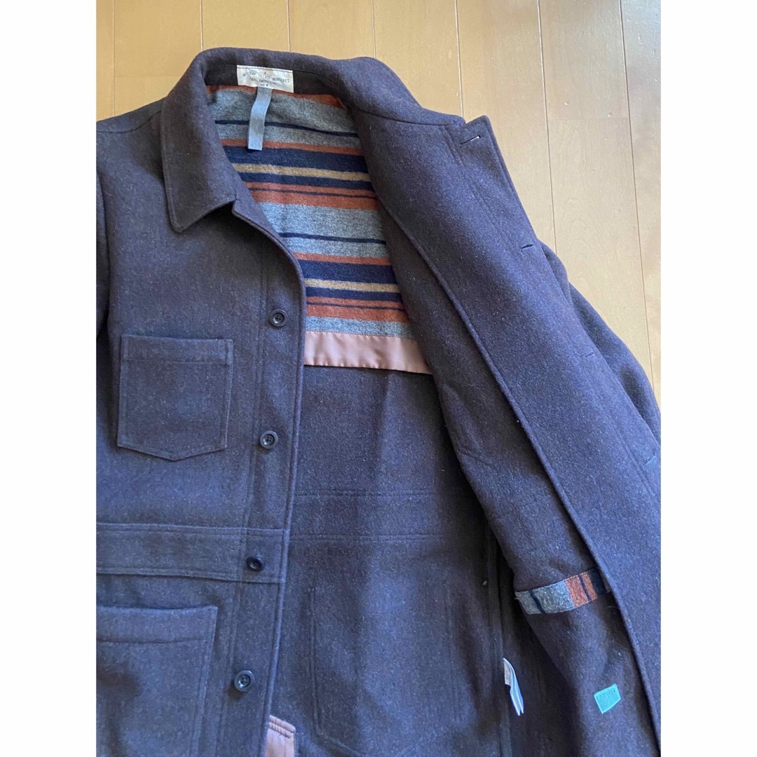 かぼす Paul Smith RED EAR ネイビー チェスターコート かぼす Paul