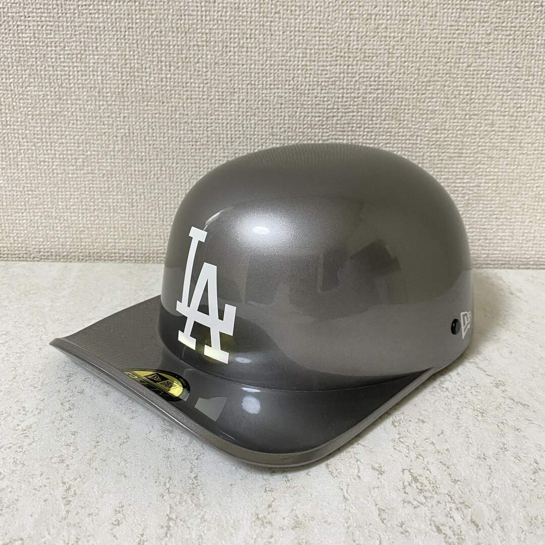 ニューエラ風 ヘルメット 半キャップ ベースボールキャップの通販 by