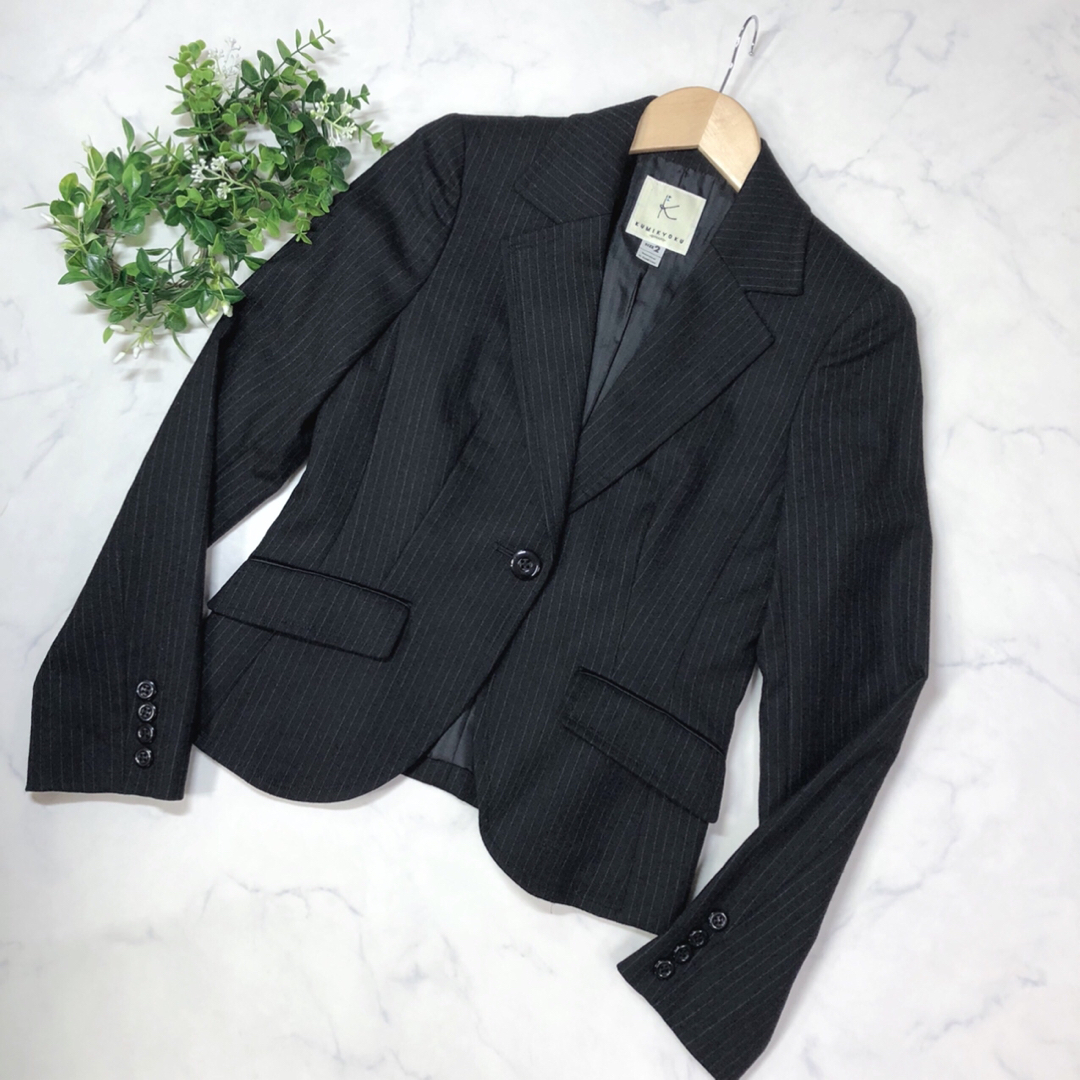 kumikyoku（組曲） - 組曲のダークグレーのスーツセットアップ