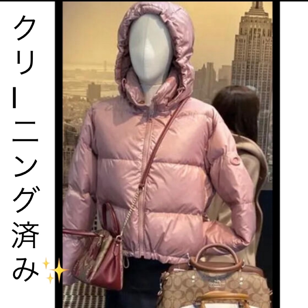 COACH - 【最終処分セール】コーチ ダウン M ショート丈 ピンク