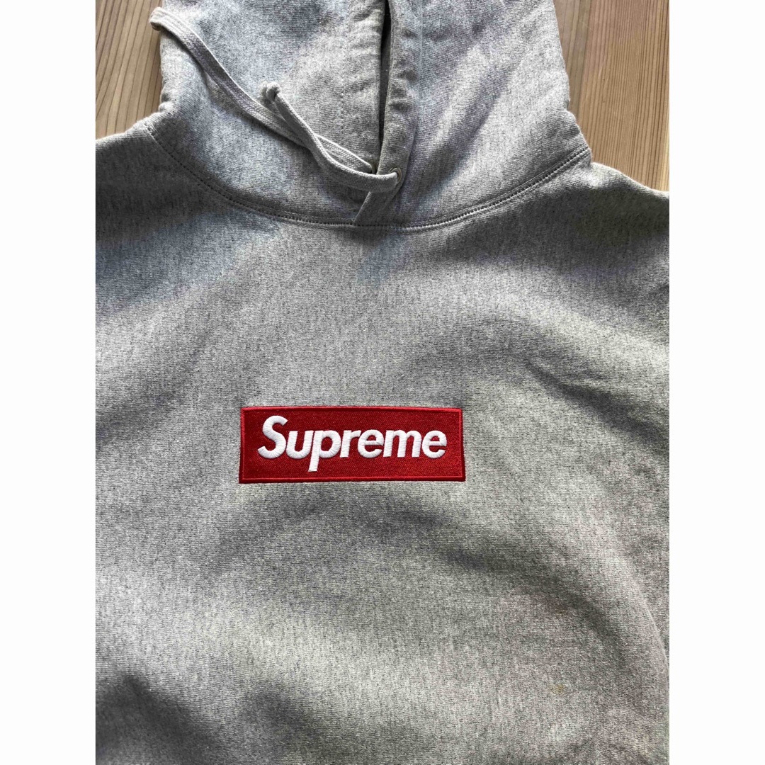 Supreme - Supreme ボックスロゴ パーカー グレー L 希少の通販 by