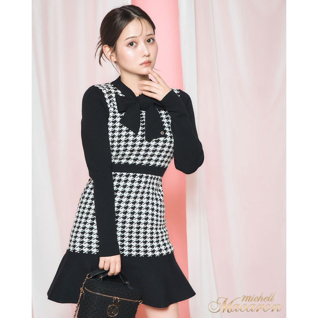 michellMacaron - 新品未使用 ミシェルマカロン リボンニット