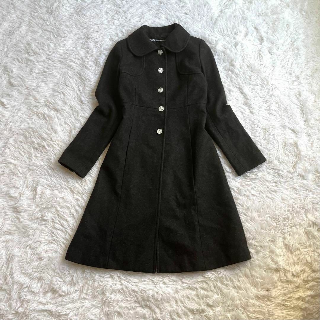 MARY QUANT - 【美品】マリークワントロンドン Aライン ステンカラー