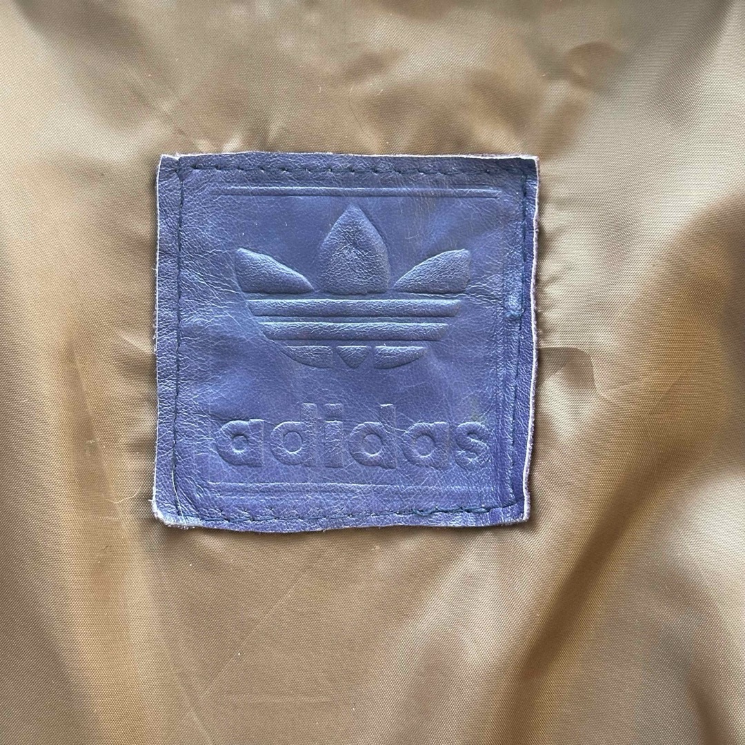 adidas - 【希少】80's adidas vintage 本革レザージャケットの通販 by