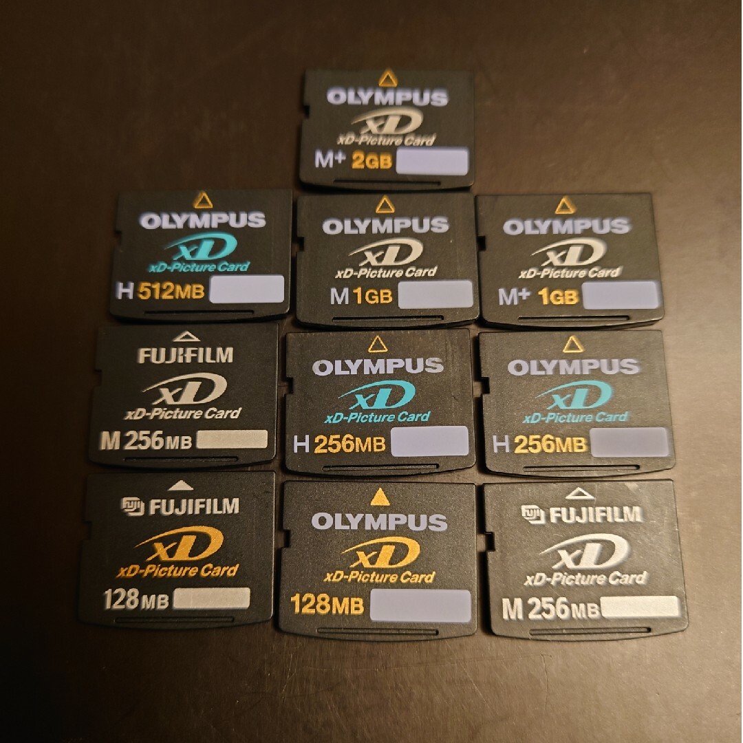 富士フイルム - xdピクチャーカード10枚まとめてセット（2GB,1GB,512MB