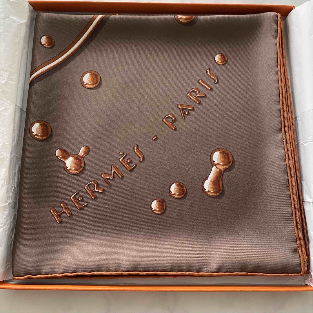 HERMES - エルメス スカーフ カレ90 銀の雫の通販 by bluerose