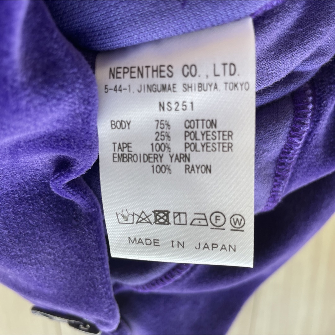 Needles - サイズ変更可能 ベロア needles セットアップ トラック