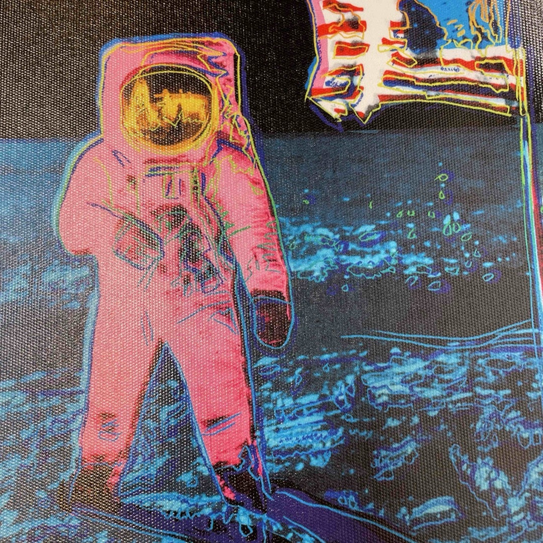 額付きポスター】アンディ ウォーホル 「宇宙飛行士」(新品)の通販 by