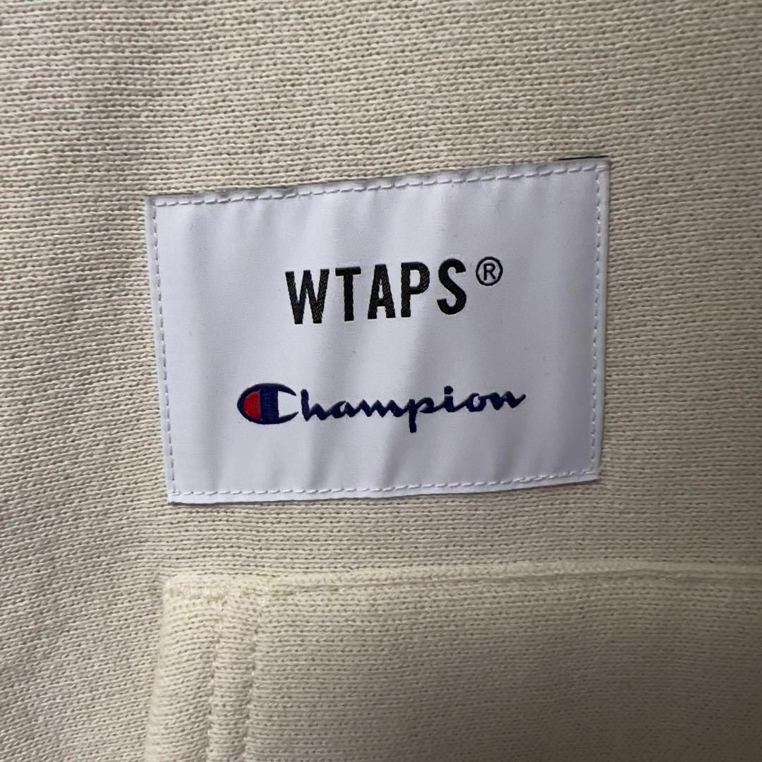 W)taps - ￼ WTAPS × Champion スウェットセットアップ サンドベージュ