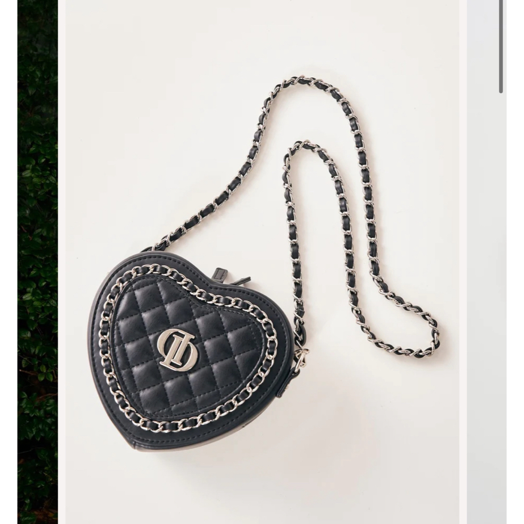 Darich - 新品未開封 ダーリッチ ハートモチーフミニバッグ ブラック