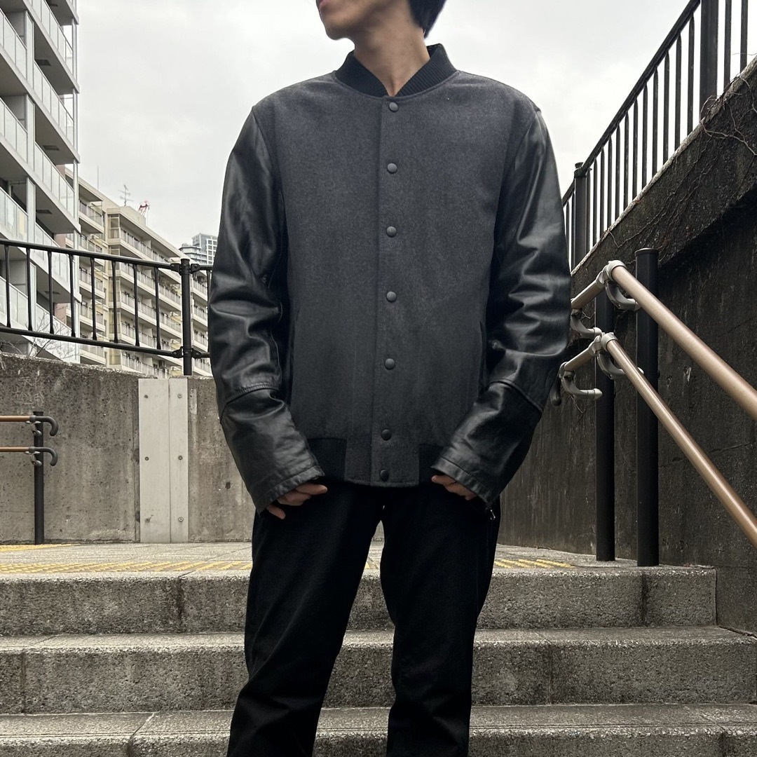 00's スタジャン アワードジャケット レザージャケットの通販 by サク