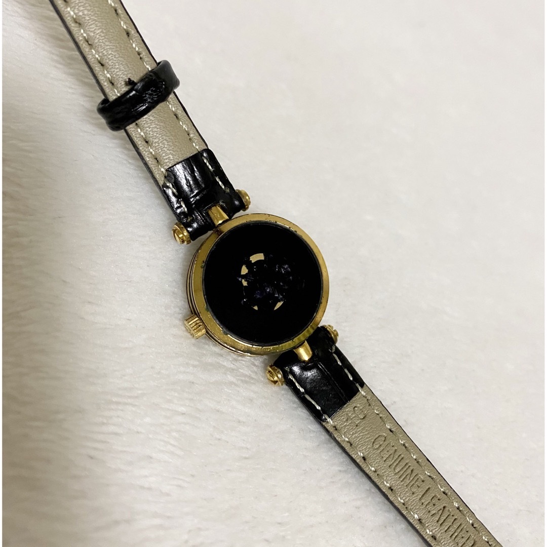 GUCCI - GUCCI グッチ シェリーライン QZ 黒文字盤 1NBG レディース