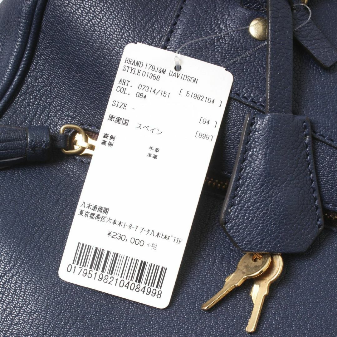 J&M DAVIDSON - 新品タグ付 J&M DAVIDSON TORIA ボストンバッグの通販