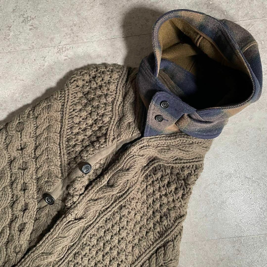 JOSEPH - JOSEPH ウールカシミヤ フィッシャーマン ケーブルニット