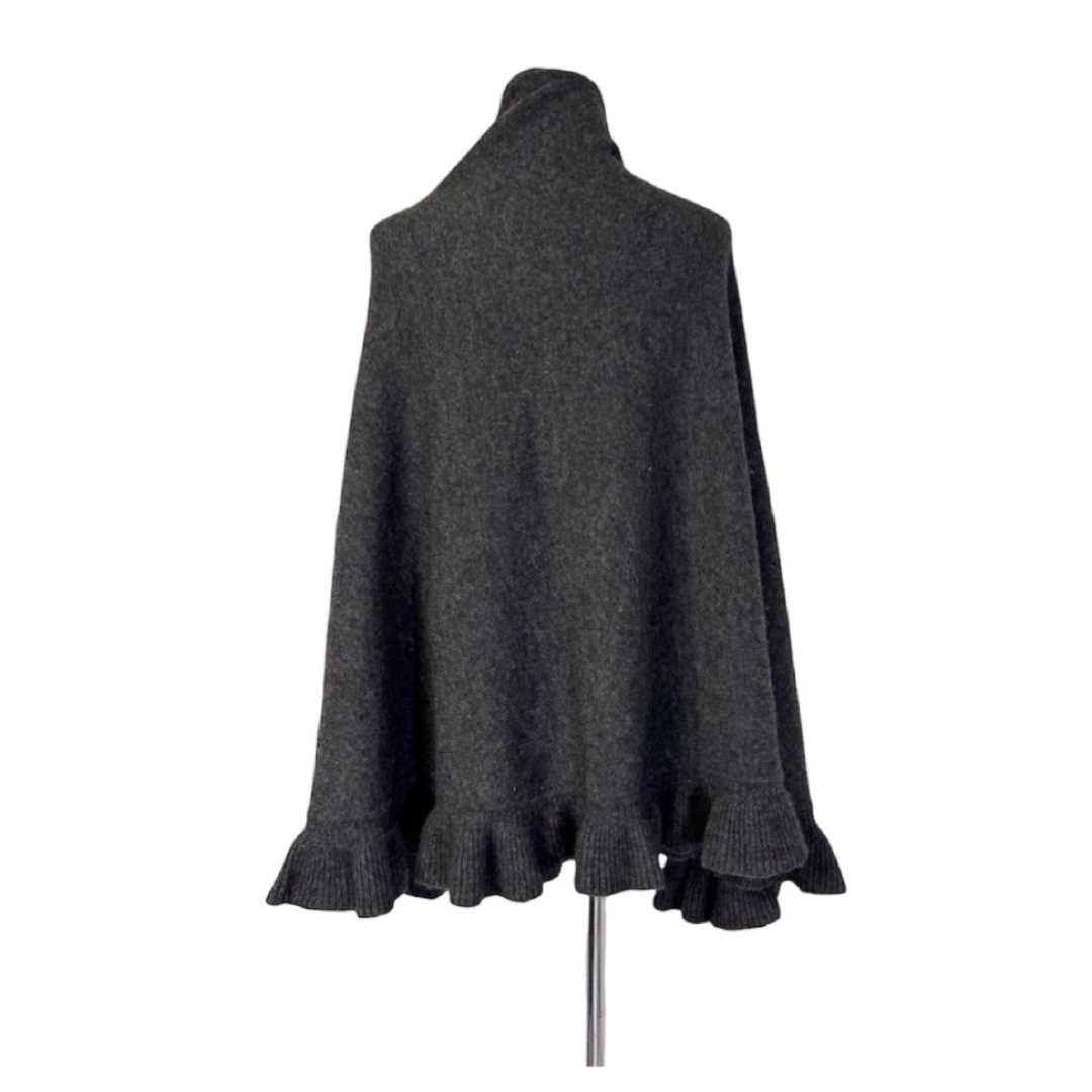 Chloe - Chloé ふんわりアンゴラウール ケープニット大判フリル