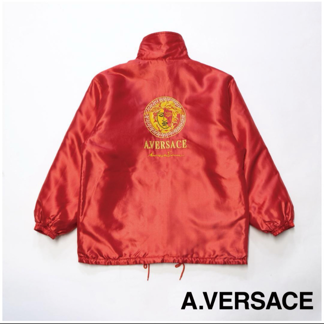 VERSACE - A.VERSACE ヴェルサーチ 90s 刺繍 ブルゾン の通販 by ぽん
