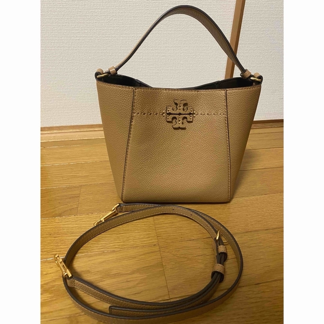 Tory Burch - トリーバーチ マック グロー スモール バケットバッグの