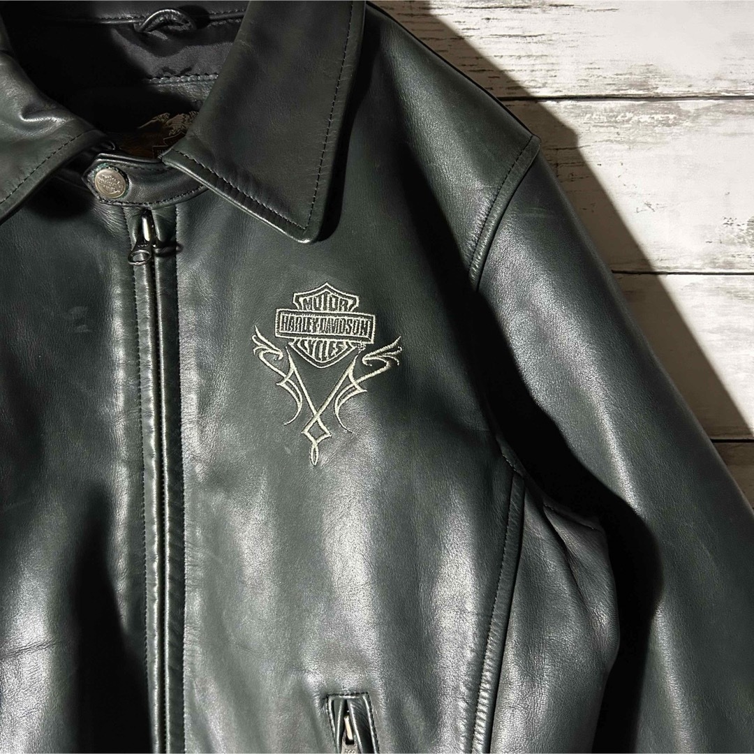 Harley Davidson - 【最高デザイン】ハーレーダビッドソン☆レザー