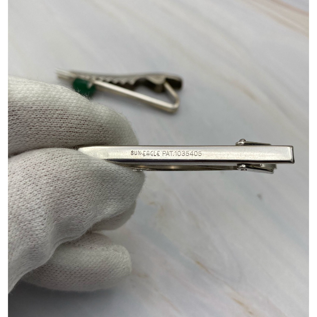 天然石 緑翡翠 ネクタイピン 2セット 7の通販 by GOLD CAT⚠️在庫確認