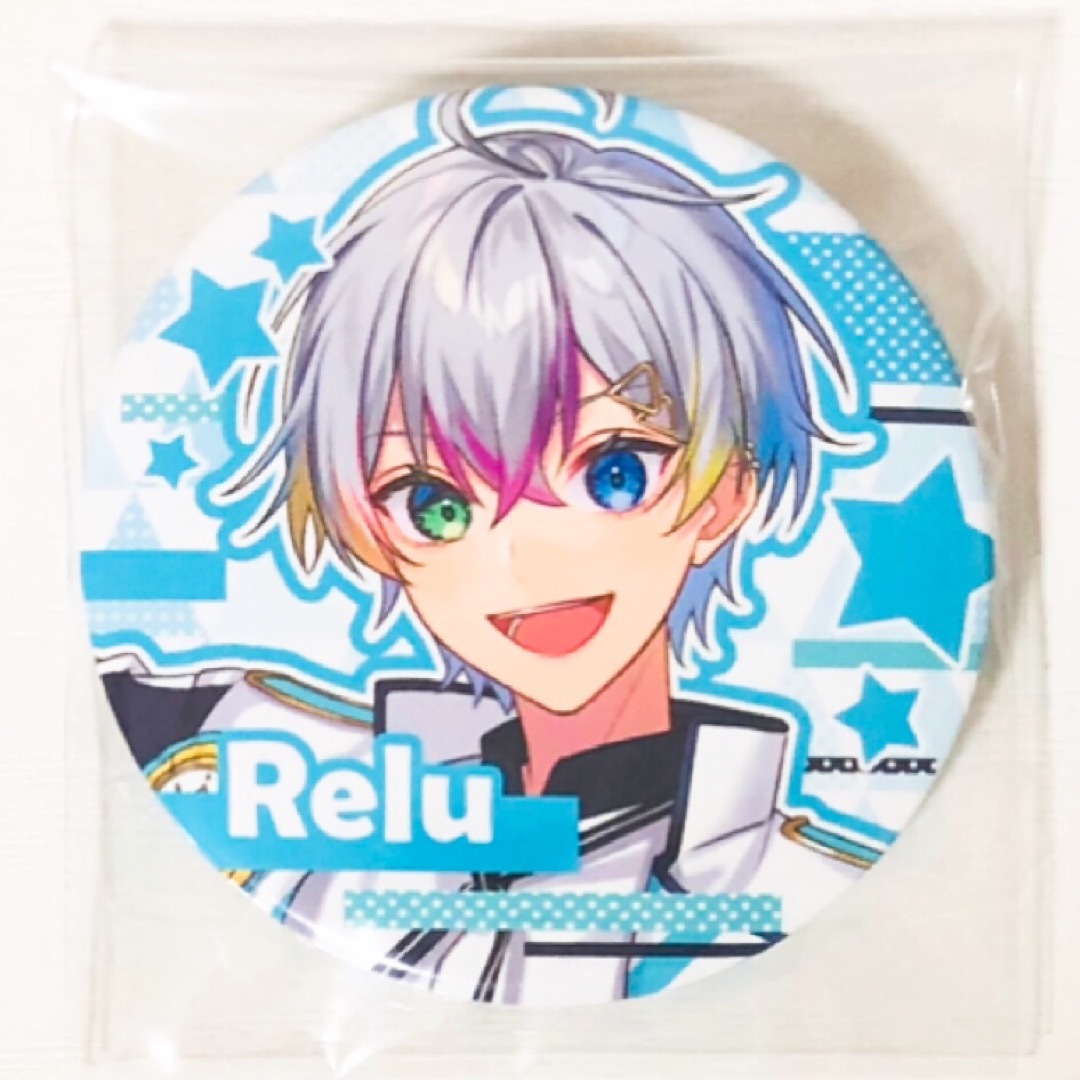 新品☆すたぽら【Relu】すたぽらってなぁに？ ☆缶バッジ☆第6弾☆2点