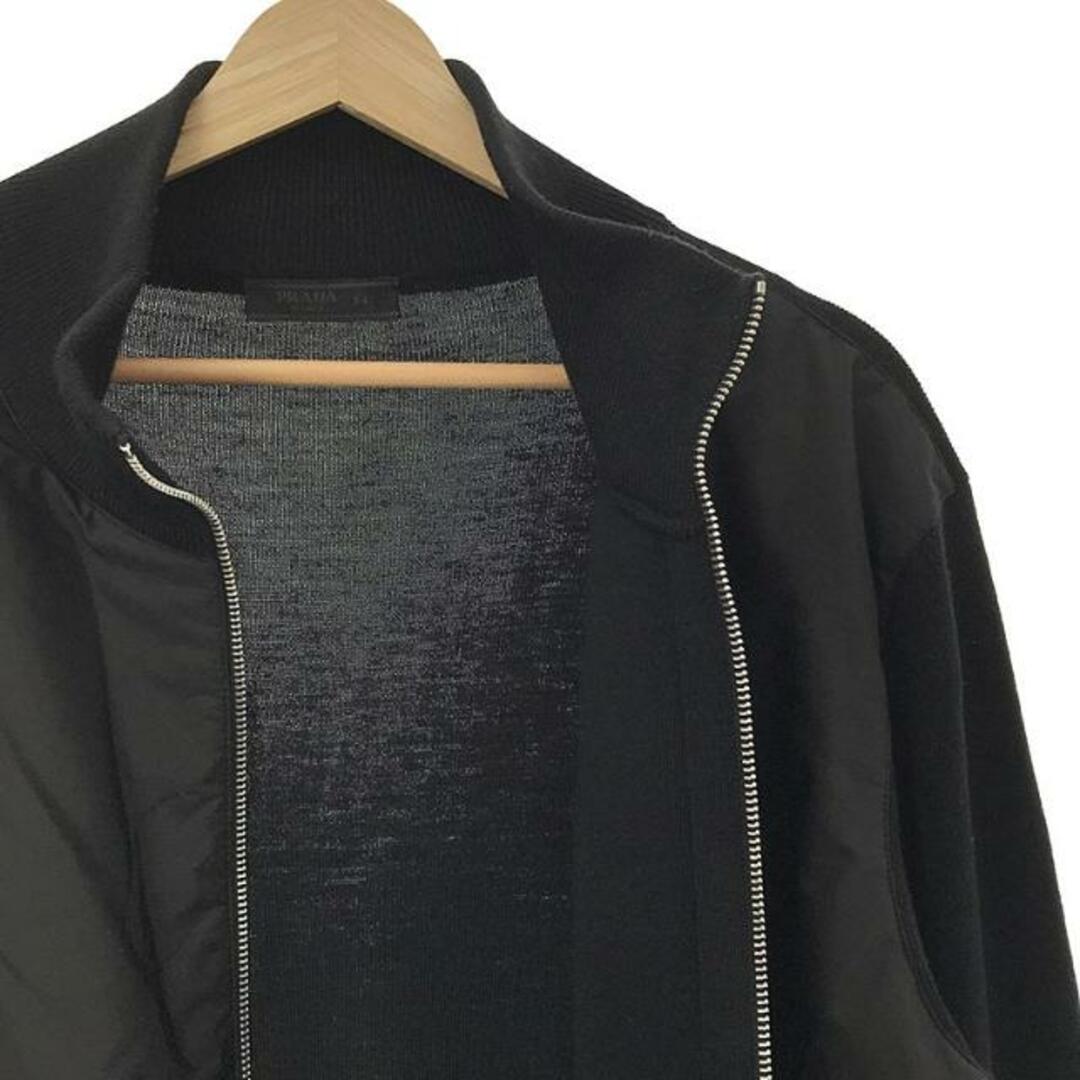 PRADA - 【美品】 PRADA / プラダ | 三角ロゴプレート ナイロン ニット