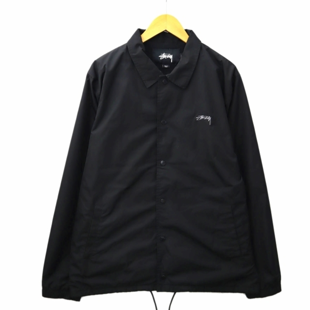 STUSSY - ステューシー ストックロゴ バックプリント クルーズ コーチ