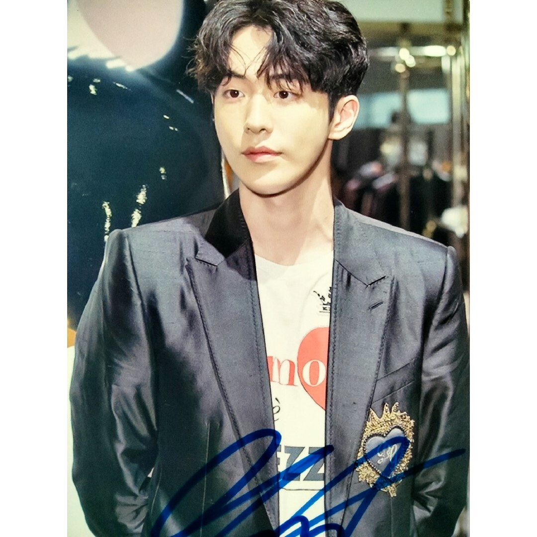 ナム・ジュヒョク直筆サイン入り2Lサイズ写真…Nam Joo-hyuk…の通販 by