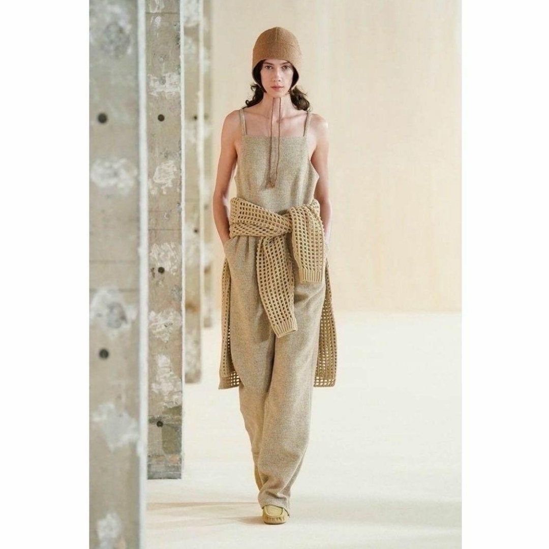 AURALEE WOOL HAIRLINE TWEED OVERALL