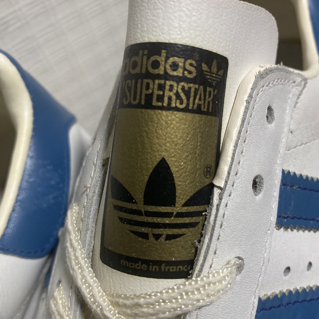 SUPERSTAR - adidas SUPERSTAR フランス製 後期金ベロの通販 by hati's