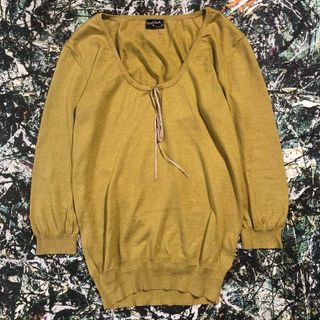 MARGARET HOWELL（ニット/セーター ・ イエロー/黄色系）のフリマ