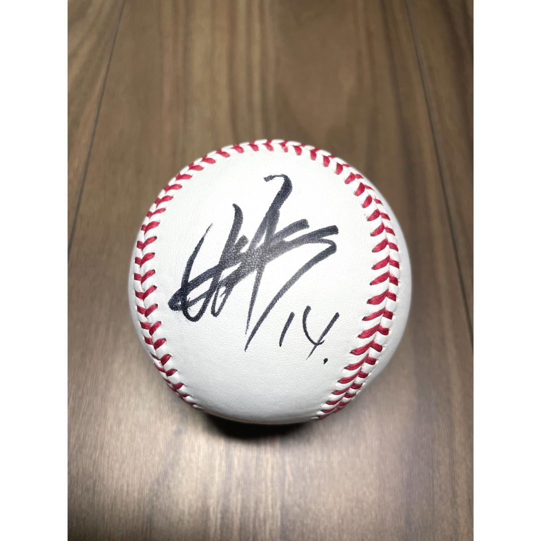 楽天イーグルス 松井裕樹選手直筆サインボール ロゴ球