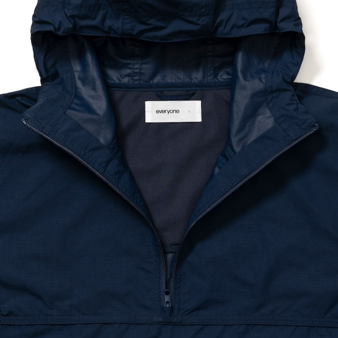 1LDK SELECT - everyone compact anorak (NAVY) Lの通販 by なるさん's