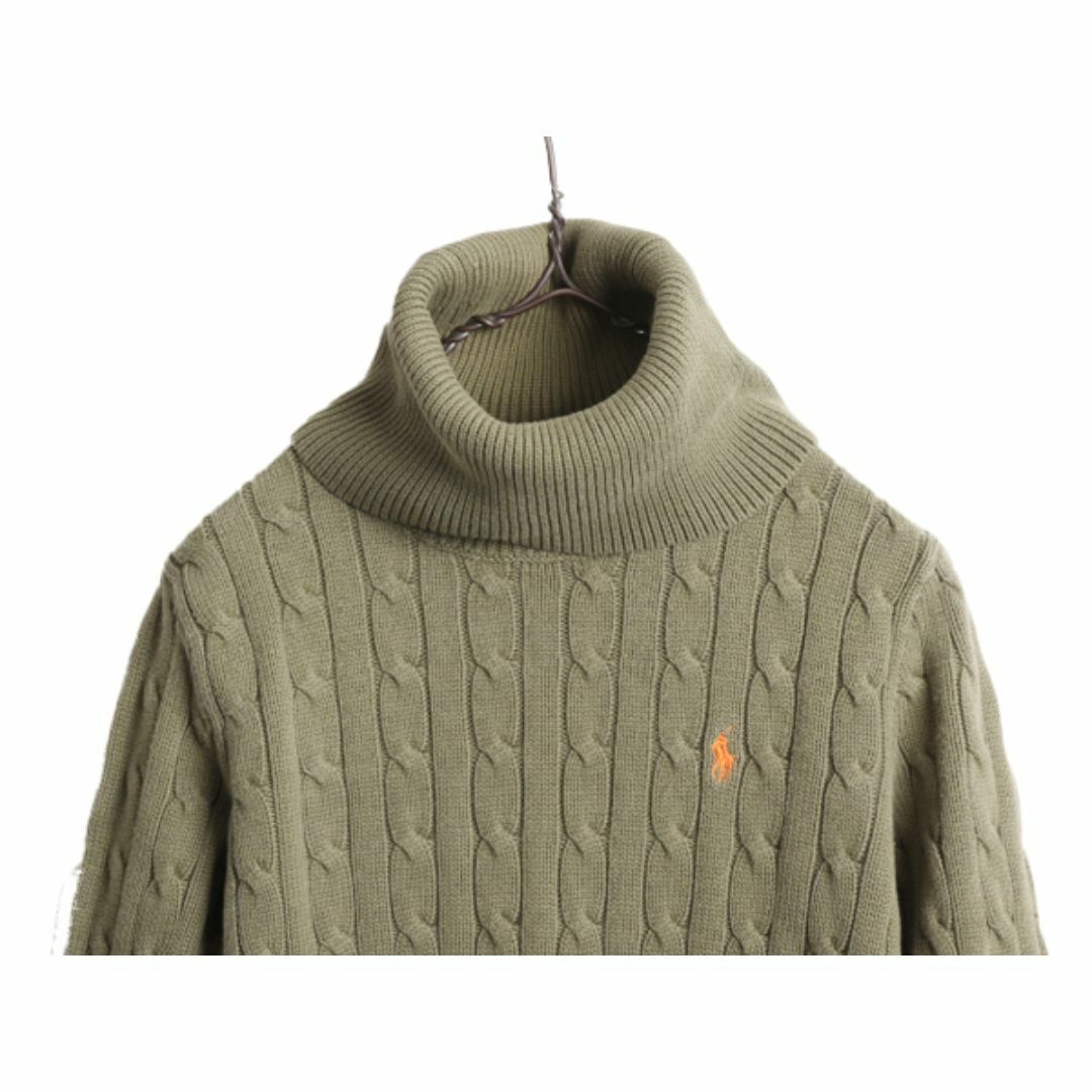 Ralph Lauren - ラルフローレン タートルネック コットン ケーブル