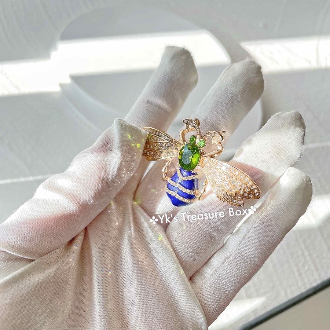 Ralph Lauren - G962/RALPH LAUREN/パヴェトンボ蜻蛉ゴールドブローチ