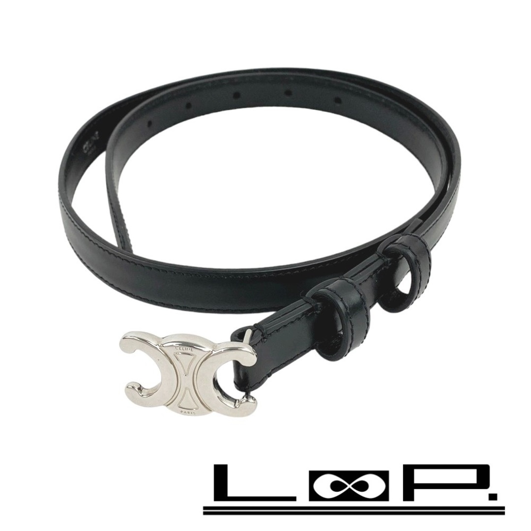 CELINE - □美品□ セリーヌ ミディアム トリオンフ ベルト レザー