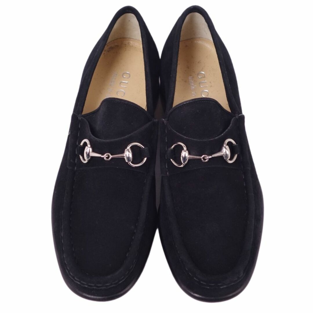 GUCCI - 未使用 グッチ GUCCI ローファー ホースビット スウェード
