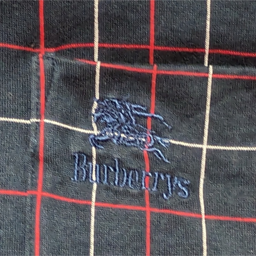 BURBERRY - Burberrys REGD バーバリー 半袖 綿 ポロシャツ 紺