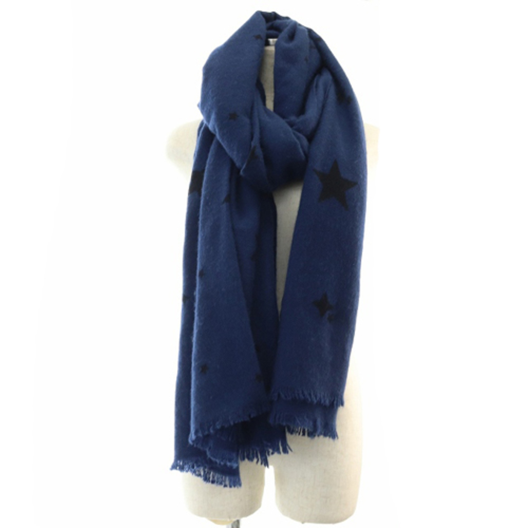 超美品 DOUCE GLOIRE STAR STOLE ベージュ カシミヤ100 Douce Gloire