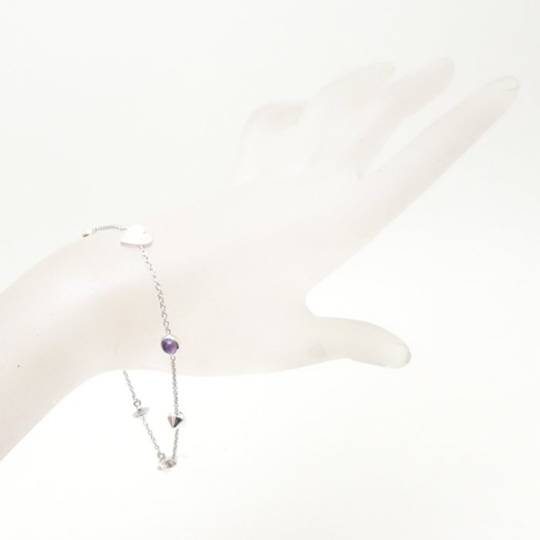 GUCCI - GUCCI グッチ ハートタグ ブレスレット カラーストーン #17