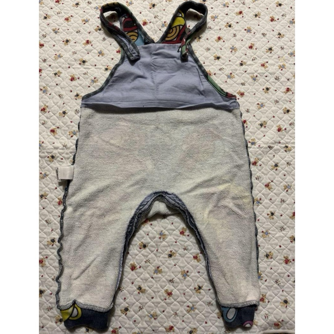 ヒステリックミニ ライクア テディ サロペット FREEサイズ（〜90