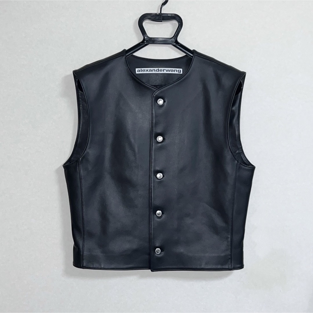 Alexander Wang - 登坂広臣着用 ALEXANDERWANG レザーベストの通販 by