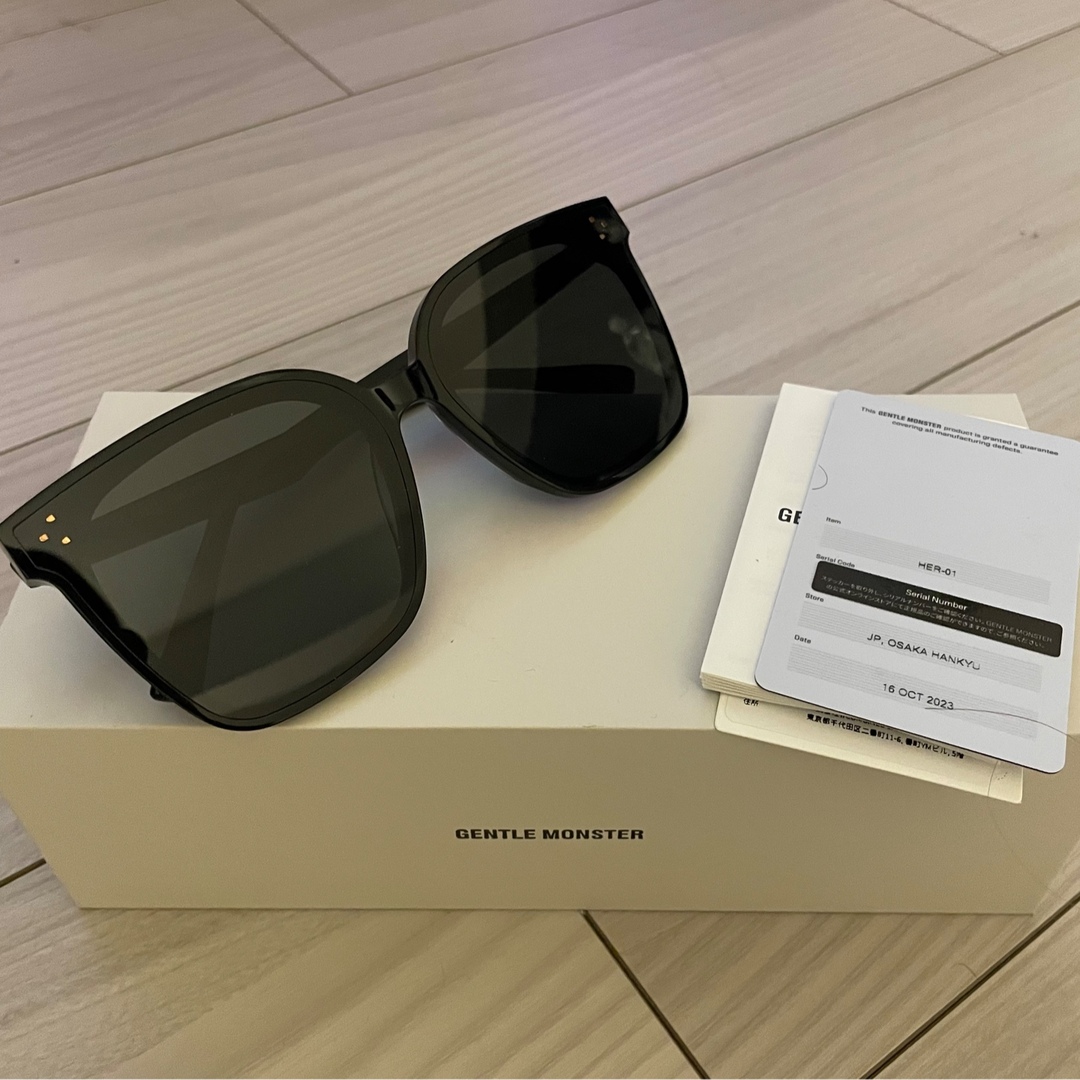 ジェントルモンスター HER 正規品の通販 by yuriyuri's shop｜ラクマ