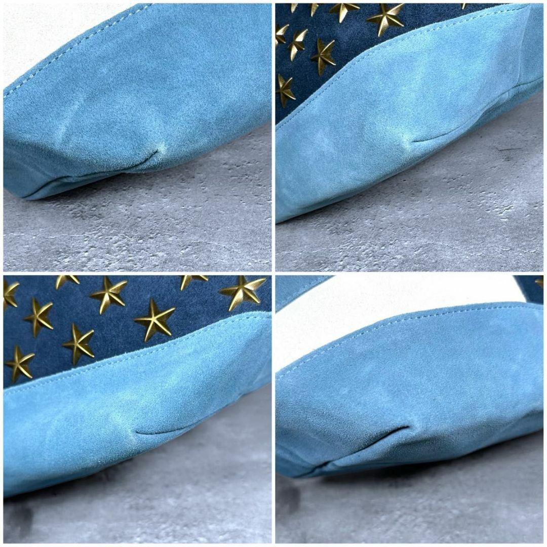 Ron Herman - Ron Herman USA 星条旗 スタッズ トート バッグ スエード