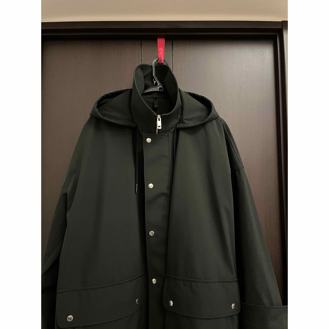 THE RERACS - THE RERACS 21FW ロングマウンテンパーカー 黒 46の通販