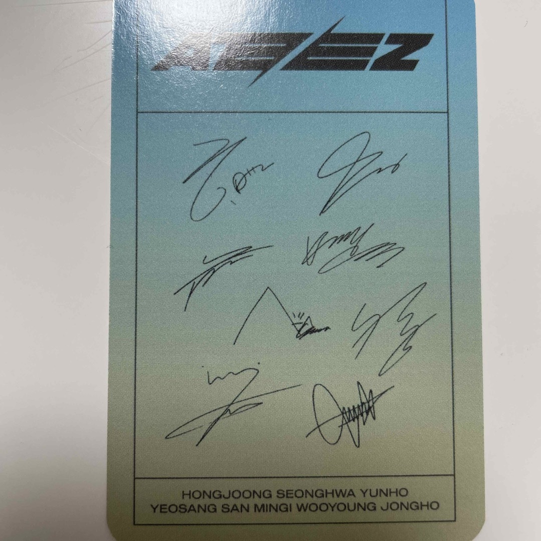 ATEEZ - ATEEZ ウヨン halazia ソウルフェスタ トレカの通販 by hoo