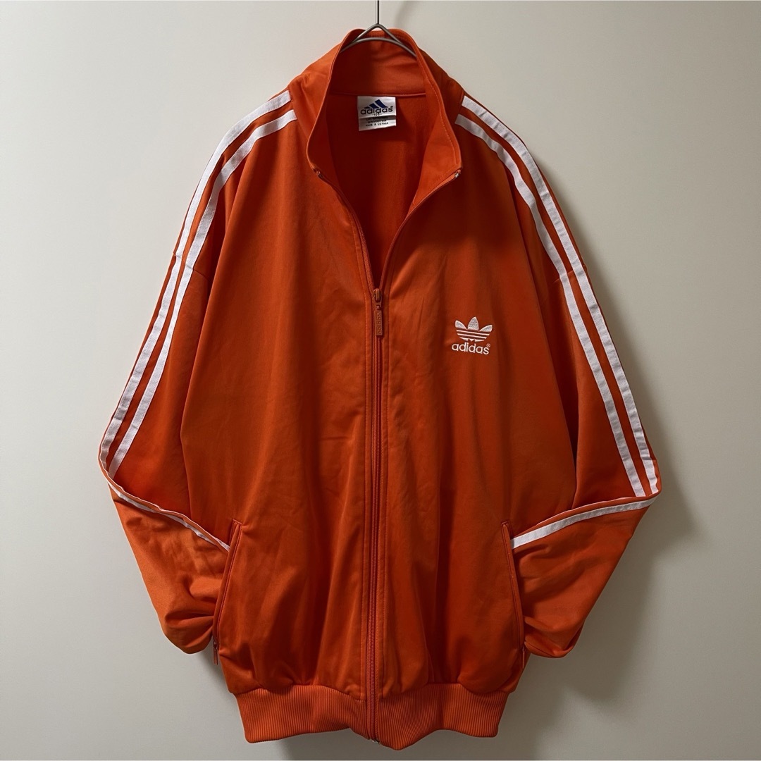 adidas - 90s XL】アディダス刺繍トラックジャケット古着ジャージ