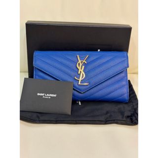 SAINT LAURENT（財布 ・ ブルー・ネイビー/青色系）のフリマアイテム一覧
